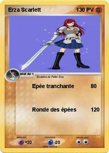 Pokemon Erza Scarlett