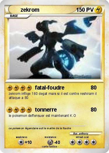 Pokemon zekrom
