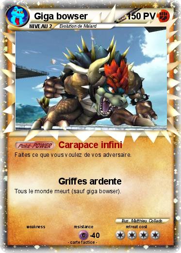 Pokemon Giga bowser