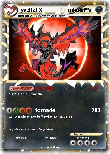 Pokemon yveltal X                 infinie