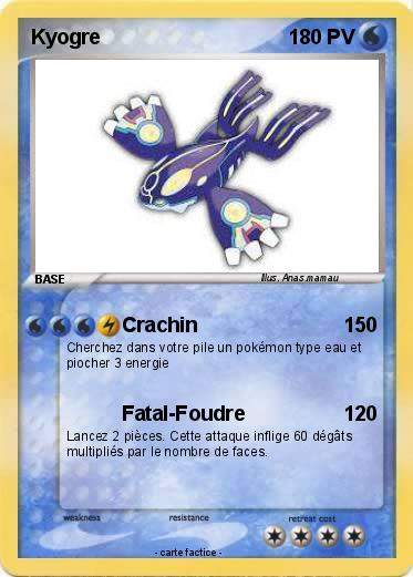 Pokemon Kyogre