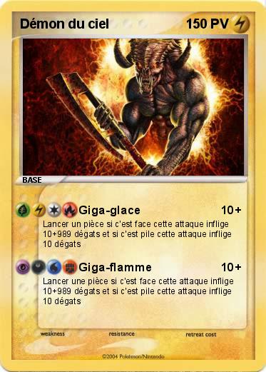 Pokemon Démon du ciel