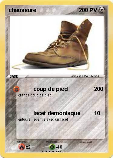 Pokemon chaussure