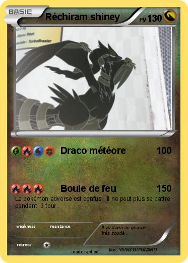 Pokemon Réchiram shiney