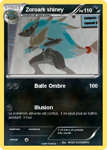 Pokemon Zoroark shiney