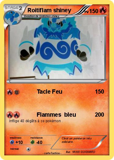 Pokemon Roitiflam shiney
