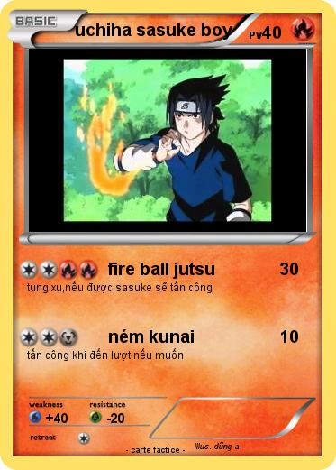 Pokemon uchiha sasuke boy