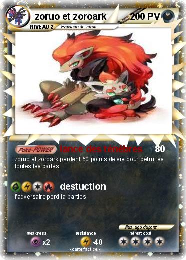 Pokemon zoruo et zoroark