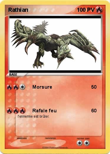 Pokemon Rathian                    