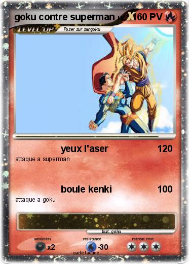 Pokemon goku contre superman