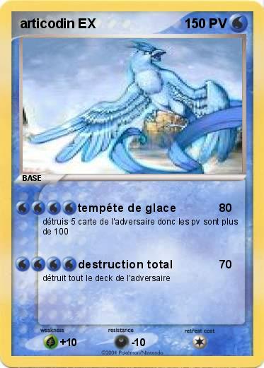 Pokemon articodin EX