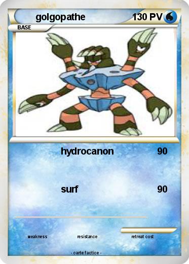 Pokemon golgopathe