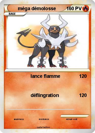 Pokemon méga démolosse