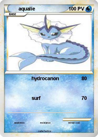 Pokemon aqualie