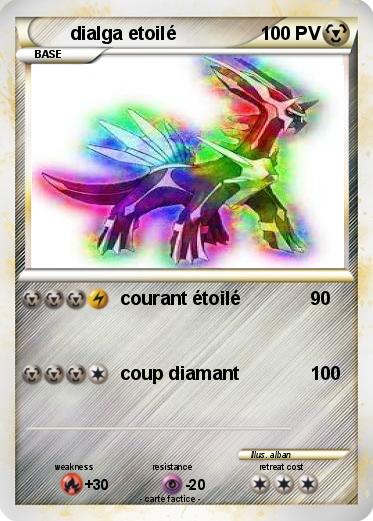 Pokemon dialga etoilé