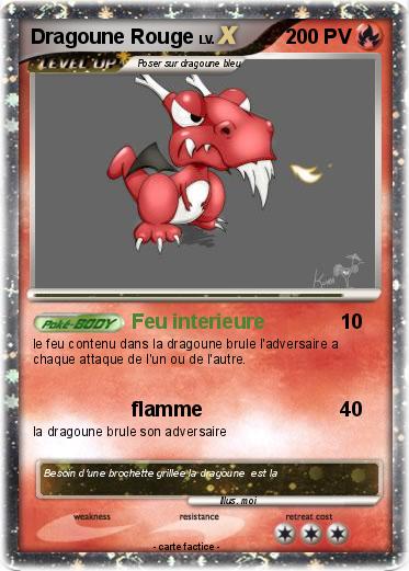 Pokemon Dragoune Rouge