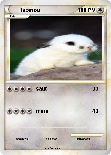 Pokemon lapinou