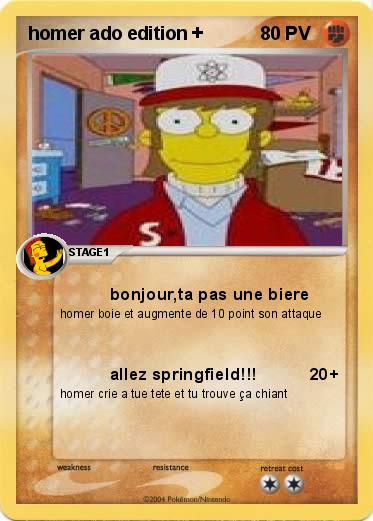 Pokemon homer ado edition +