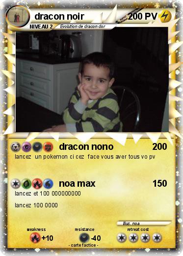 Pokemon dracon noir