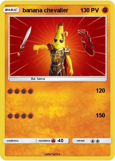Pokemon banana chevalier