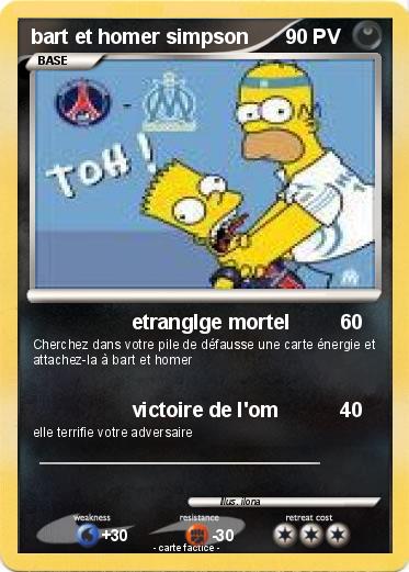 Pokemon bart et homer simpson
