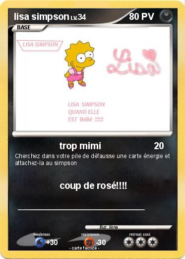 Pokemon lisa simpson