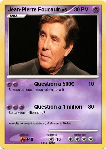 Pokemon Jean-Pierre Foucault