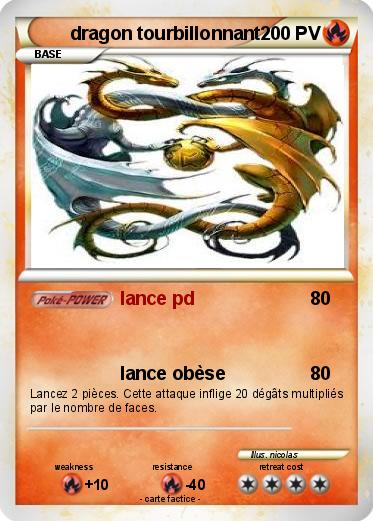 Pokemon dragon tourbillonnant