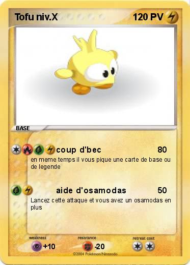 Pokemon Tofu niv.X