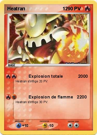 Pokemon Heatran                            12
