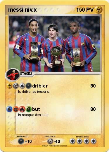 Pokemon messi niv.x