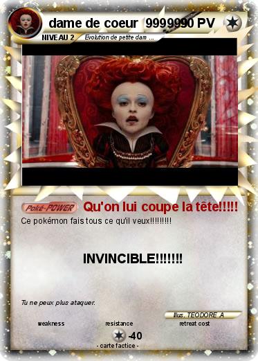 Pokemon dame de coeur  999999