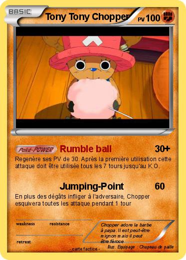 Pokemon Tony Tony Chopper