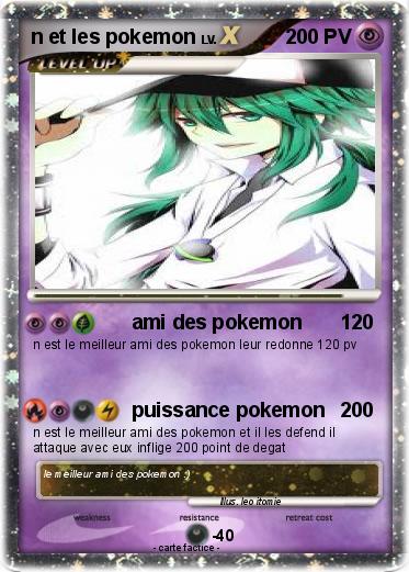 Pokemon n et les pokemon