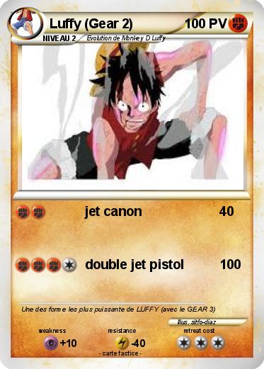 Pokemon Luffy (Gear 2)