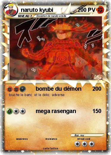 Pokemon naruto kyubi