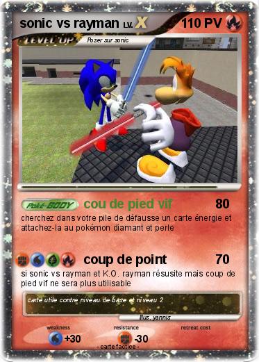 Pokemon sonic vs rayman