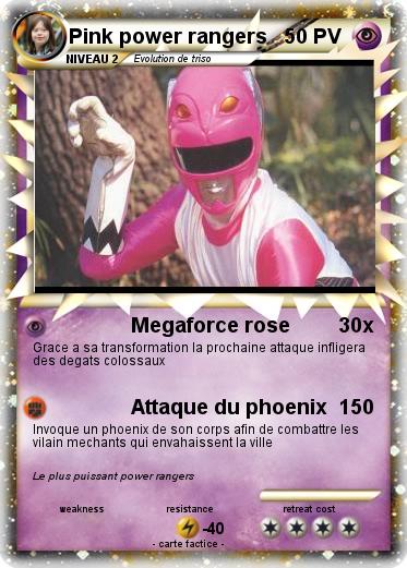 Pokemon Pink power rangers