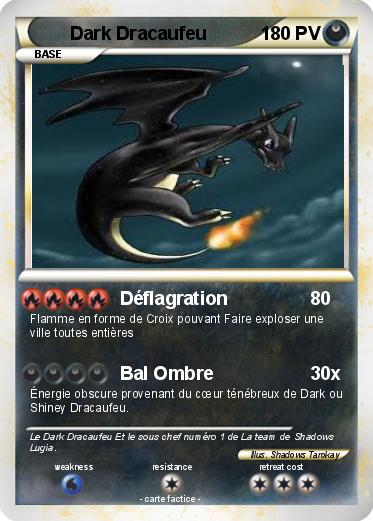 Pokemon Dark Dracaufeu