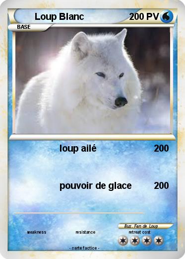 Pokemon Loup Blanc