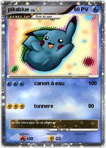 Pokemon pikablue