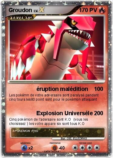Pokemon Groudon