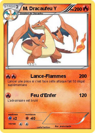 Pokemon M. Dracaufeu Y