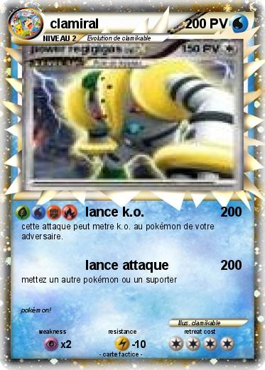 Pokemon clamiral