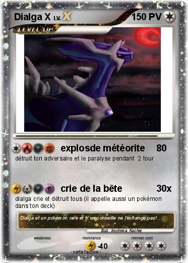 Pokemon Dialga X