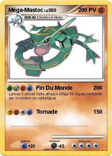 Pokemon Méga-Mastoc