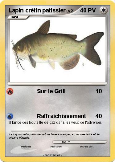 Pokemon Lapin crétin patissier