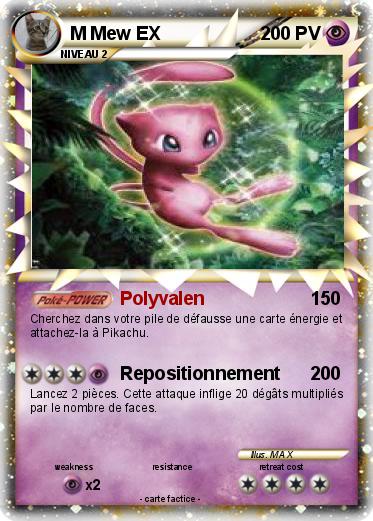 Pokemon M Mew EX