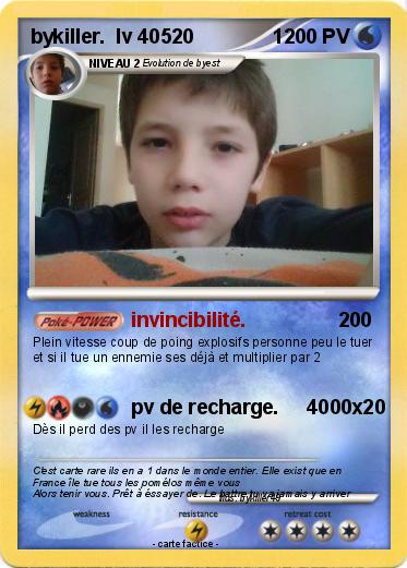 Pokemon bykiller.  lv 40520              1