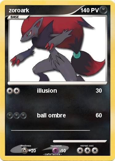 Pokemon zoroark